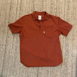 Topo Designs Short Sleeve Quarter Button